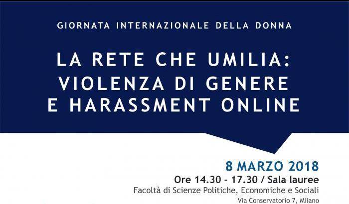 La rete che umilia: violenza di genere e harassment online