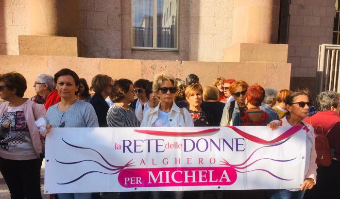 Per Michela. Ad Alghero le donne in piazza