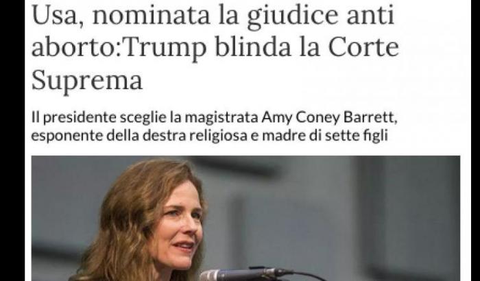 Rassegna stampa di una settimana di "notizie di genere"