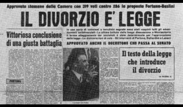 L’anno che nacque il divorzio e l’onda lunga dei diritti figli del ’68