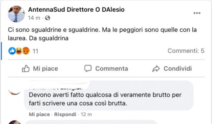 Se è il direttore a scrivere "sgualdrina"