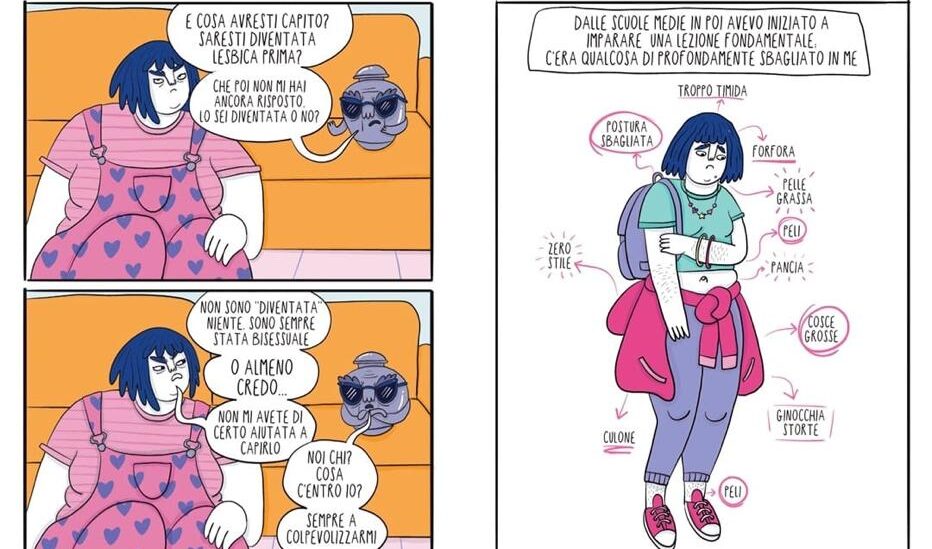 Un'anima queer si racconta in una graphic novel tra coming out e grassofobia