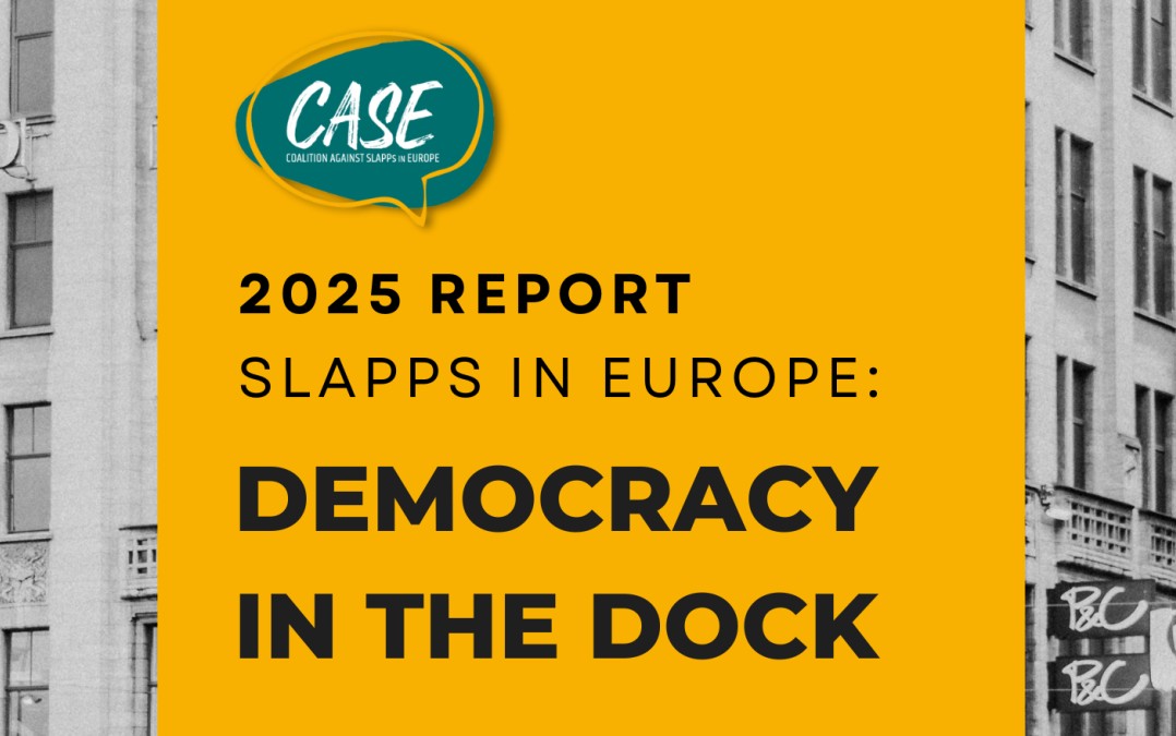 Azioni legali infondate: “L’Italia applichi la direttiva Europea antislapp ai casi nazionali”