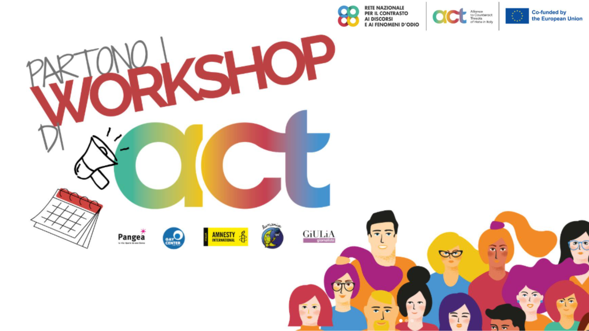 Al via cinque workshop del Progetto Act