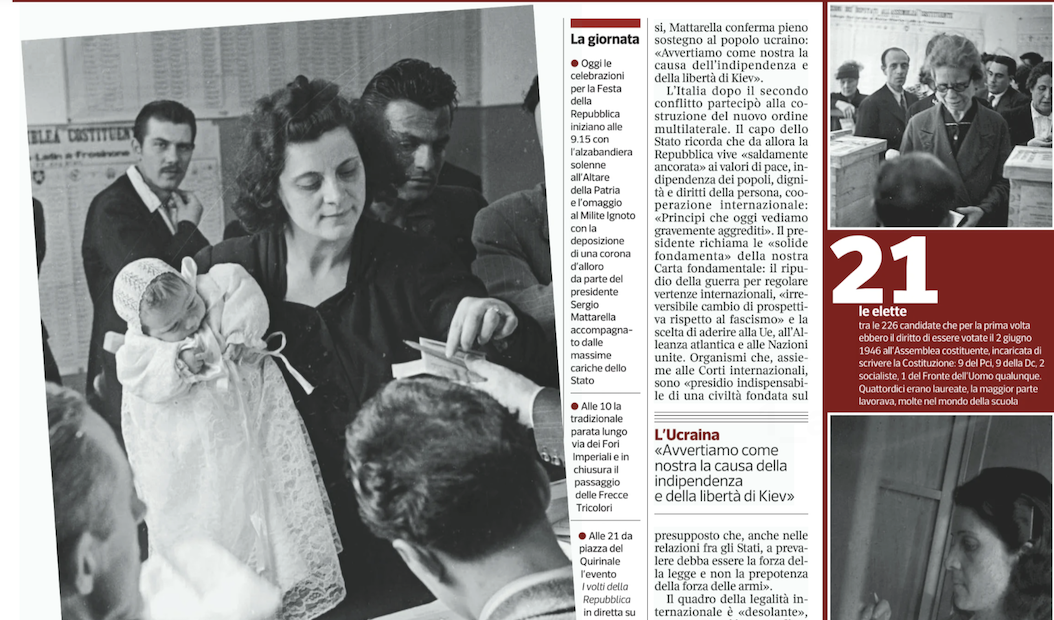 Rassegna sui generis: la settimana di notizie sulle donne (dal 2 al 6 giugno 2026)