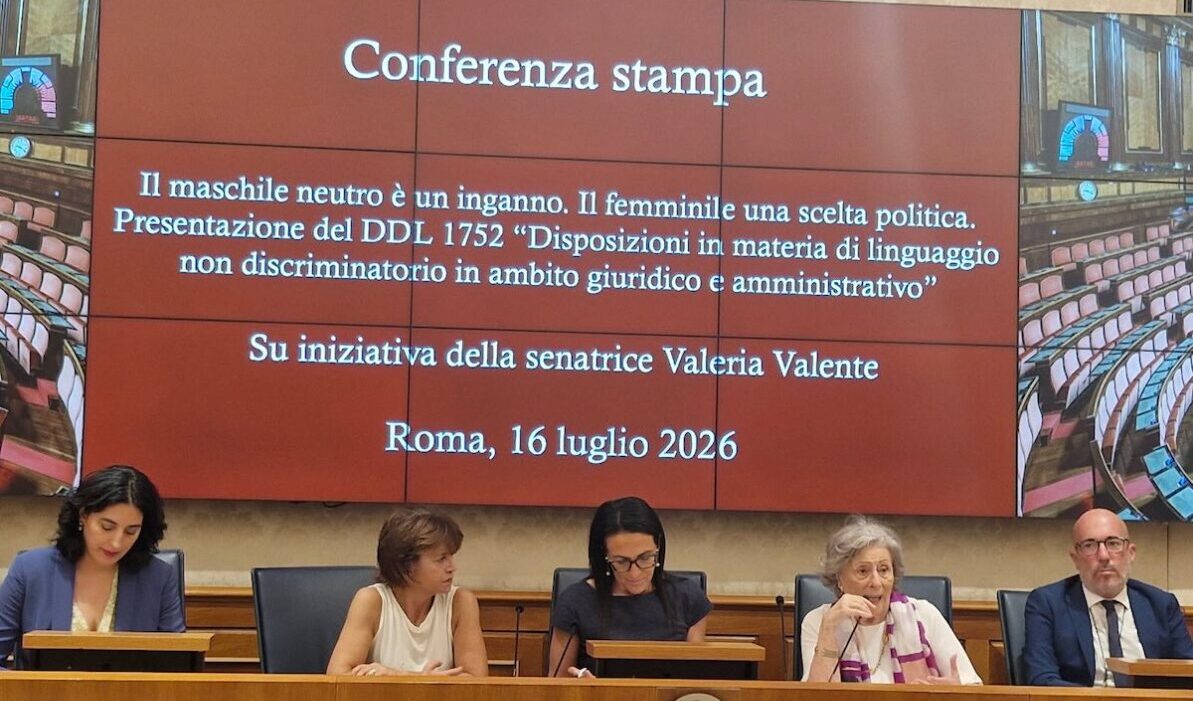 «Il maschile neutro è un inganno»: una proposta di legge per cambiare la lingua dei codici e della PA
