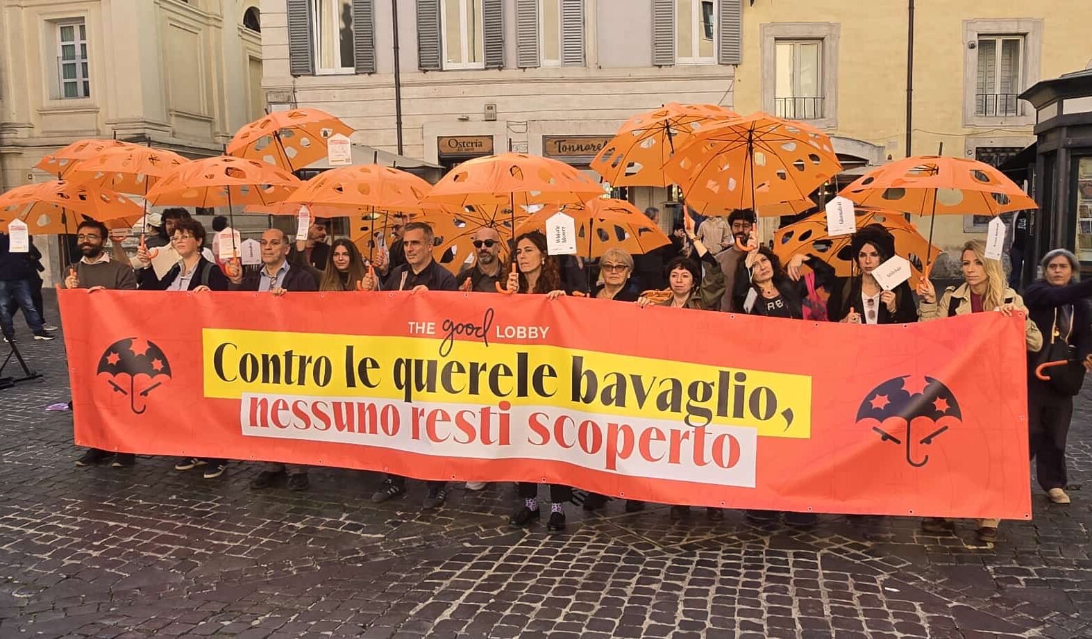 2414f75b-8724-4171-b6aa-6793c4f7be18 Anche GiULiA in piazza contro le querele bavaglio e l'inutile direttiva anti Slapp